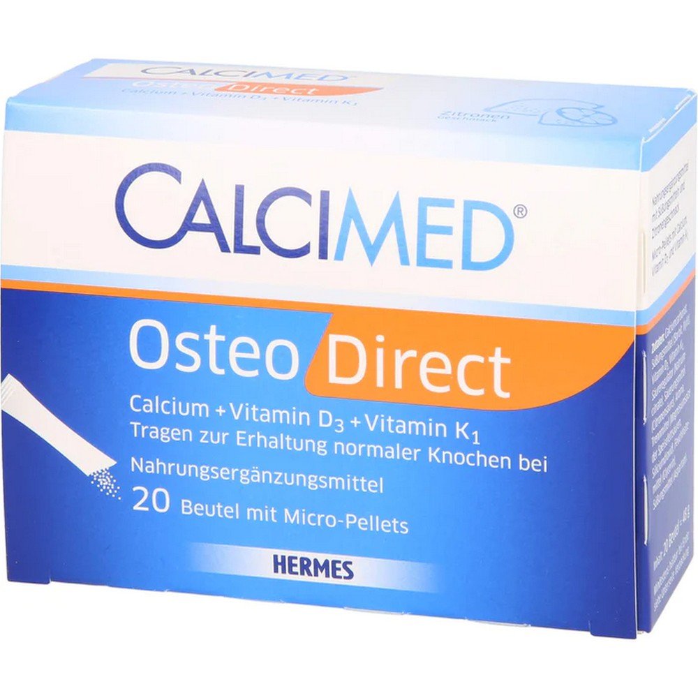 CALCIMED Osteo Direct Micro-Pellets, 20 pcs