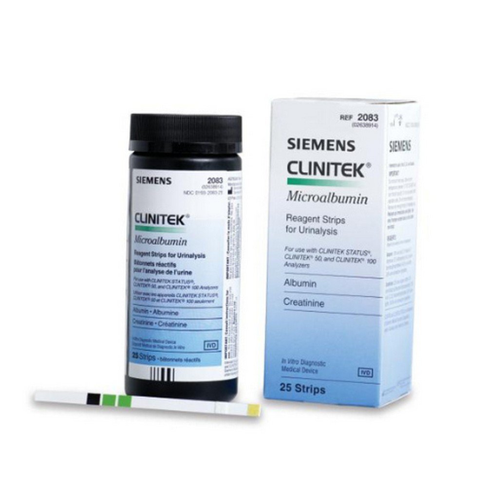 CLINITEK Microalbumin Harneststrip, 25 pcs
