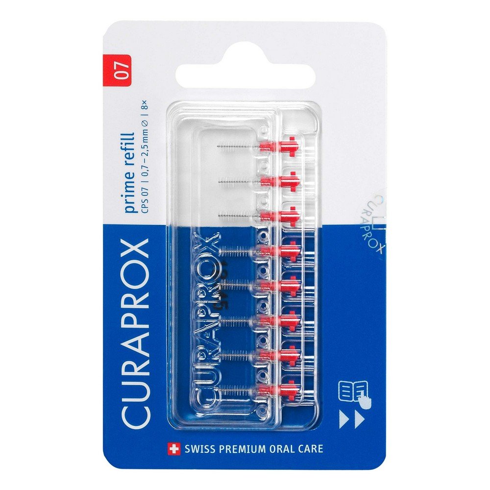 CURAPROX CPS 07 prime refill interdental brush 8 pcs
