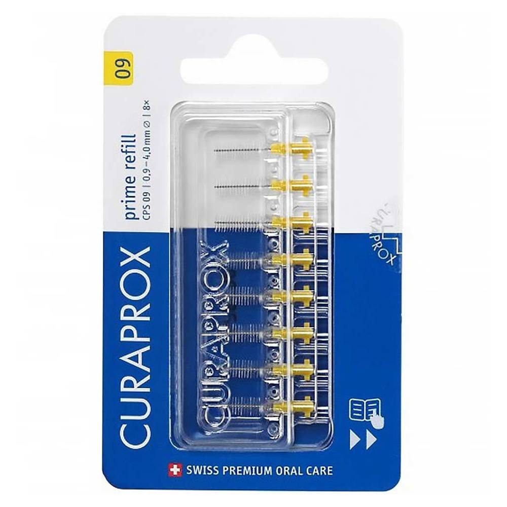 CURAPROX CPS 09 prime refill interdental brush 8 pcs