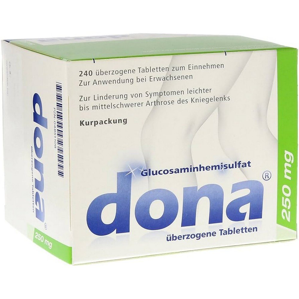 DONA 250 mg covered tablets, 240 pcs