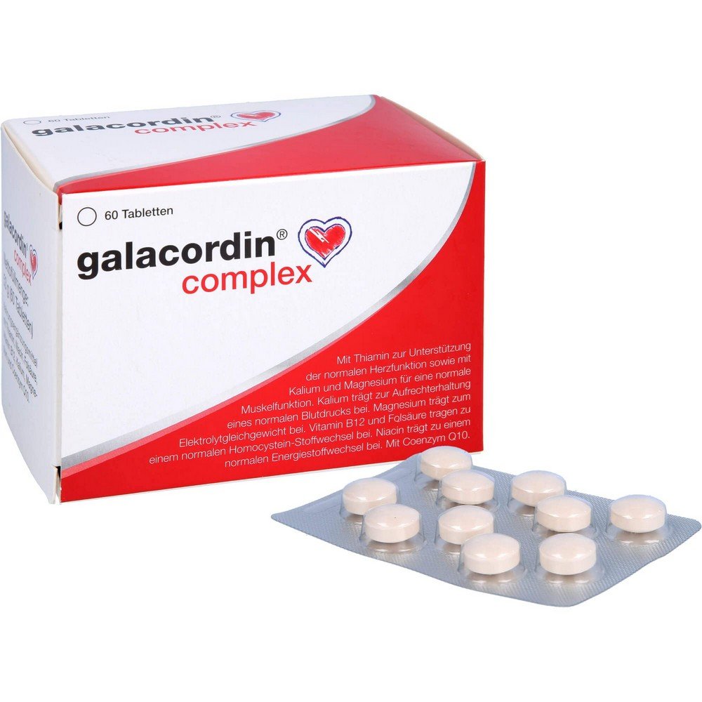 GALACORDIN complex tablets, 60 pcs