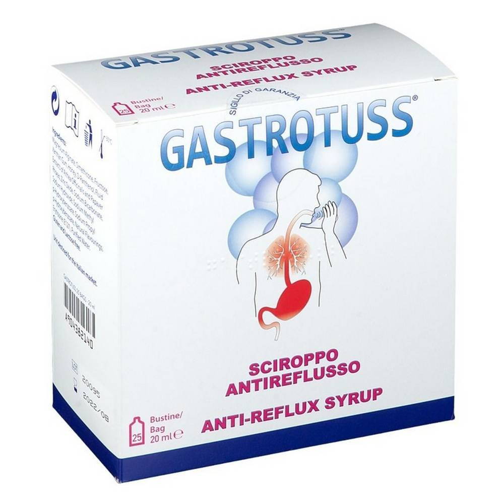 Gastrotuss Anti-Reflux Syrup 25 Sachets