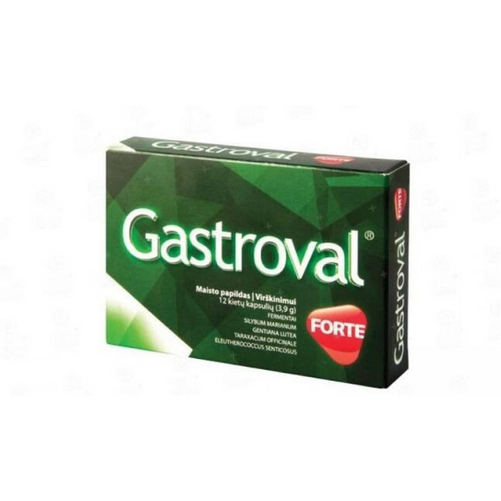 Gastroval Forte, 12, Гастровал Форте