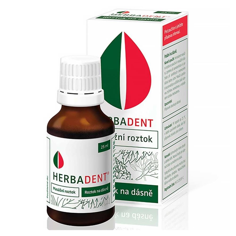 HERBADENT Gum massage solution 25 ml​