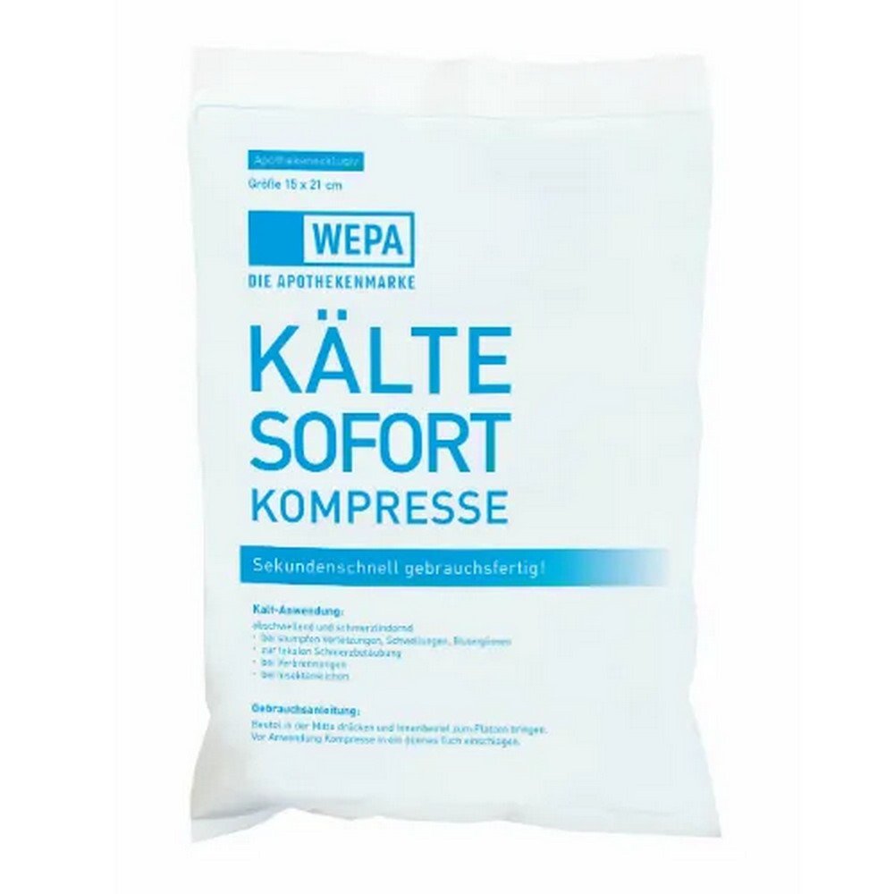 KÄLTE SOFORT Compress 15x21 cm, 1 pcs