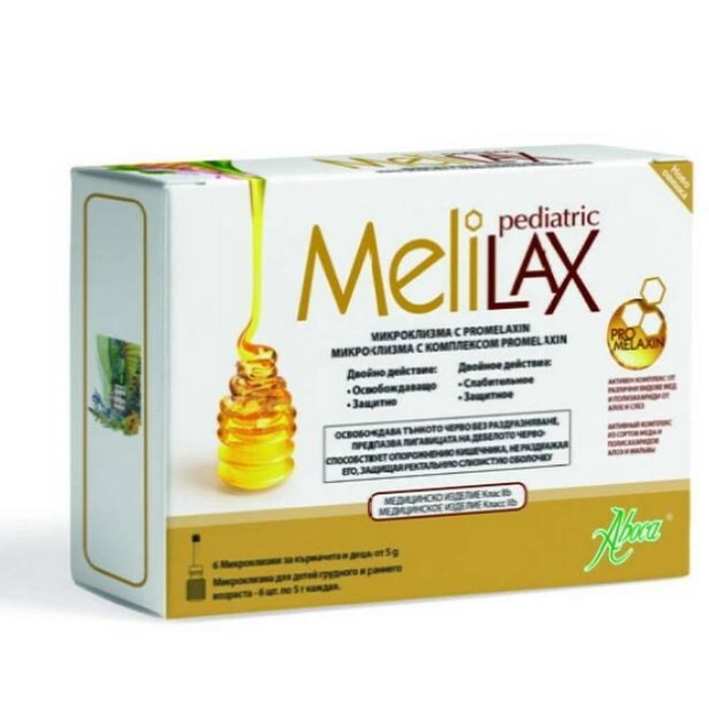 Melilax 5gr, 6, Мелилакс