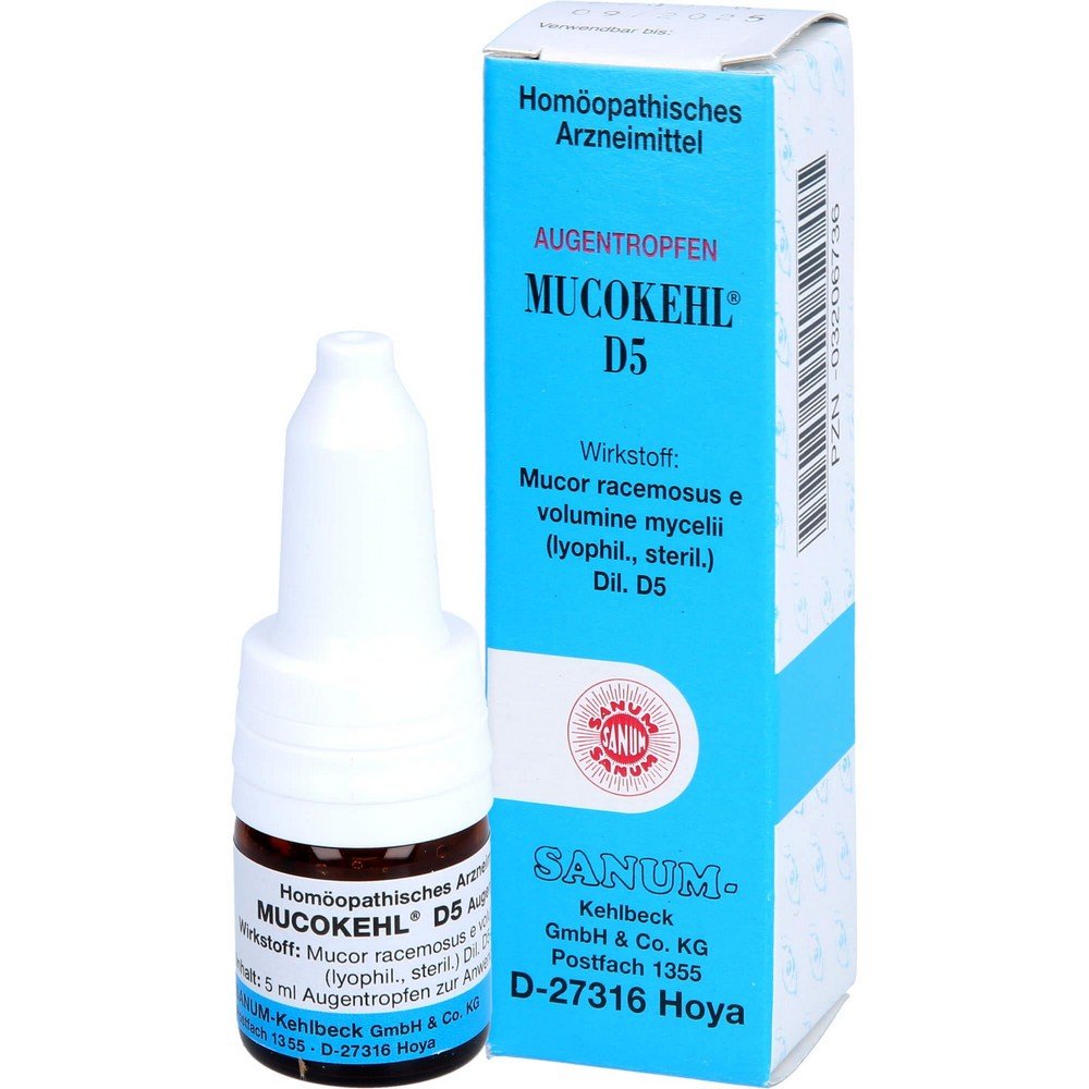 Mucokehl eye drops D5, 5ml
