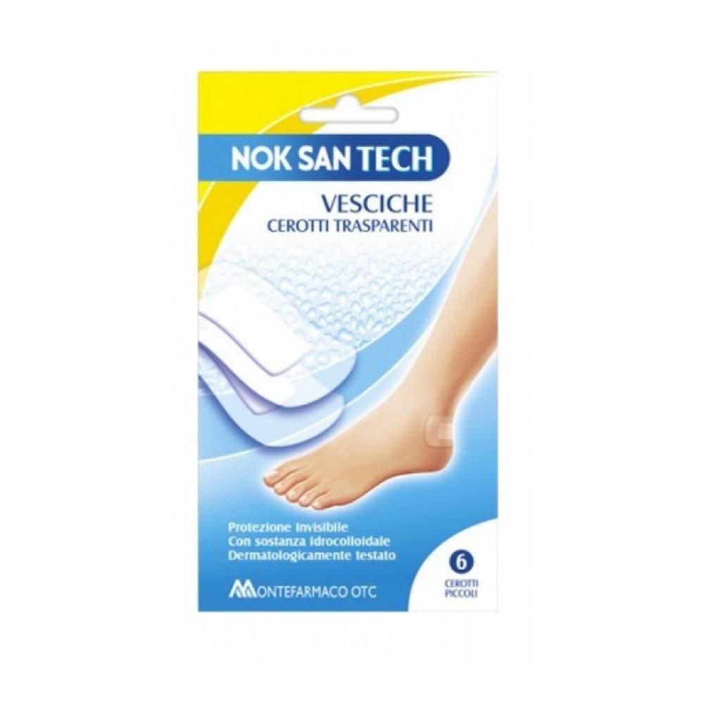 Nok San Tech - 6 Small Transparent Patches For Blisters