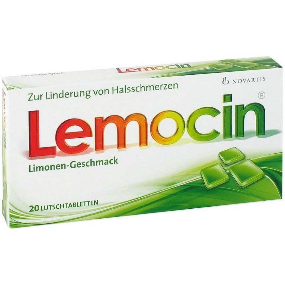 Novartis Lemocin lozenges, 20 pieces