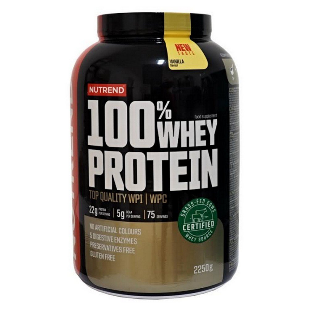 NUTREND 100% Whey Protein Vanilla 2250 g