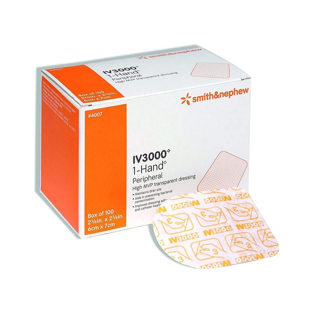 OPSITE IV 3000 6x7 cm Trans. Channel fixing, 100 pcs