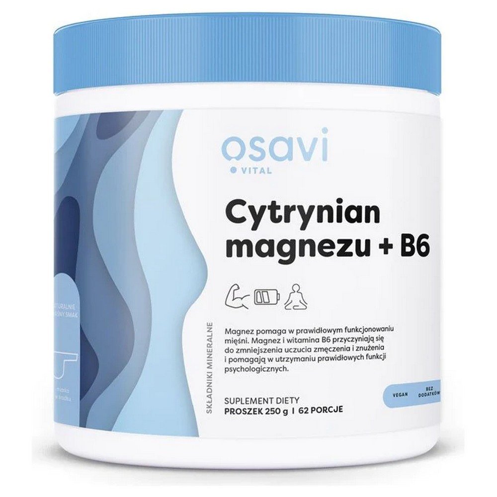 OSAVI MAGNESIUM CITRATE + B6 250G