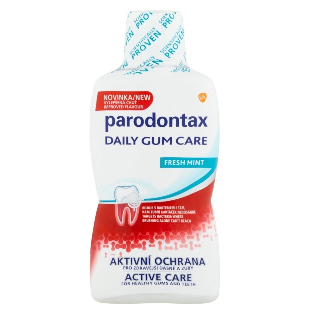 PARODONTAX Daily Gum Care Mouthwash Fresh Mint 500 ml