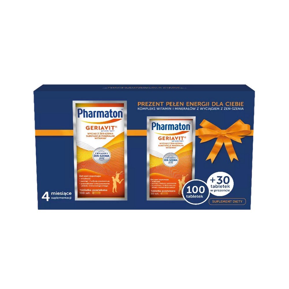 Pharmaton Geriavit Set of 100 + 30 tablets