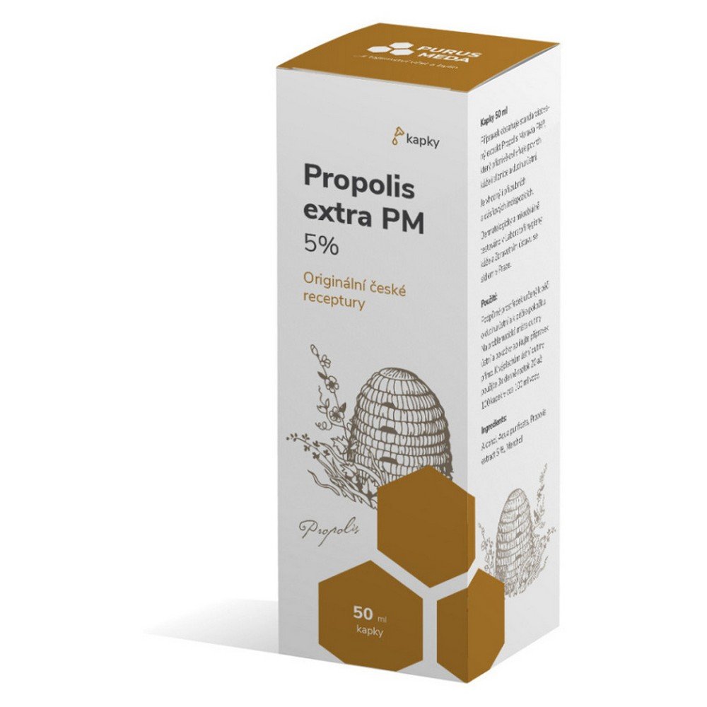 PURUS MEDA Propolis extra 5% drops 50 ml