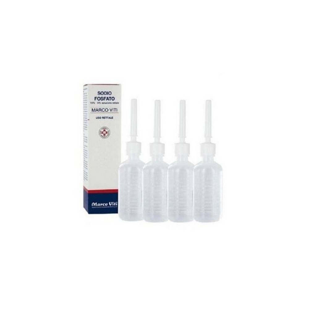 Sodio Fosfato MV 16%/6% Rectal Solution - 4 X 120 Ml