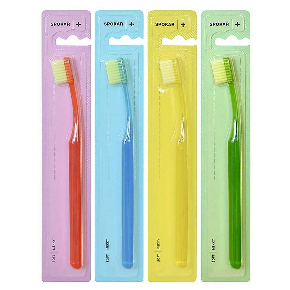 SPOKAR Plus toothbrush soft 1 piece