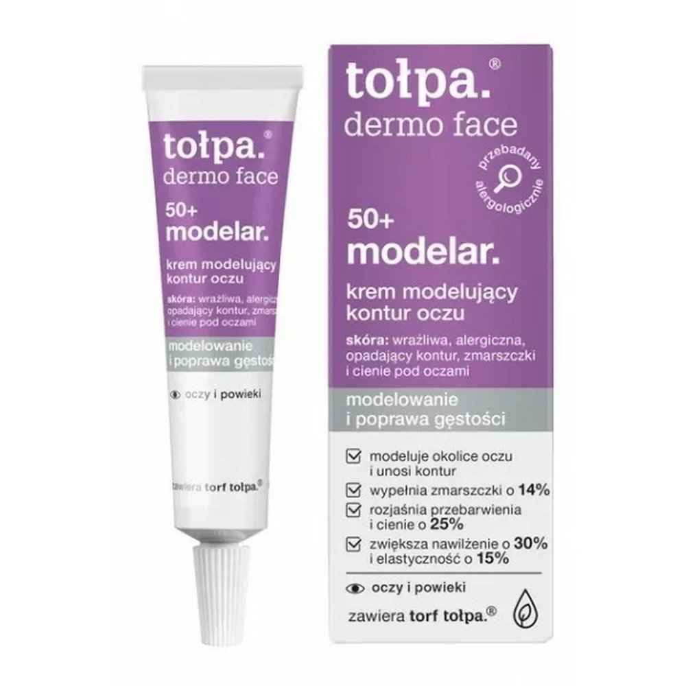 tołpa modelar 50+, eye contour modeling cream 10 ml