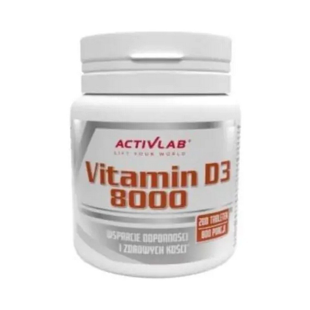 Vitamin D3 8000, 200 tablets