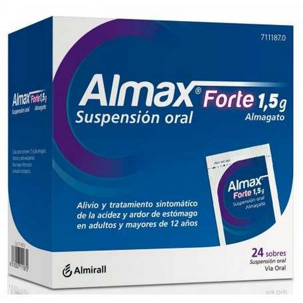Almax Forte 1.5G 24 Envelopes Oral Suspension