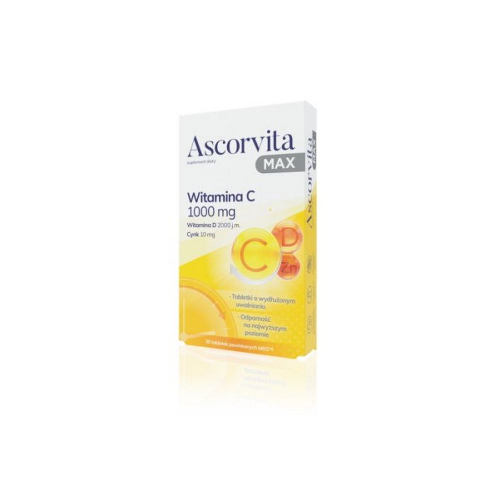 Ascorvita Max 30 film-coated tablets