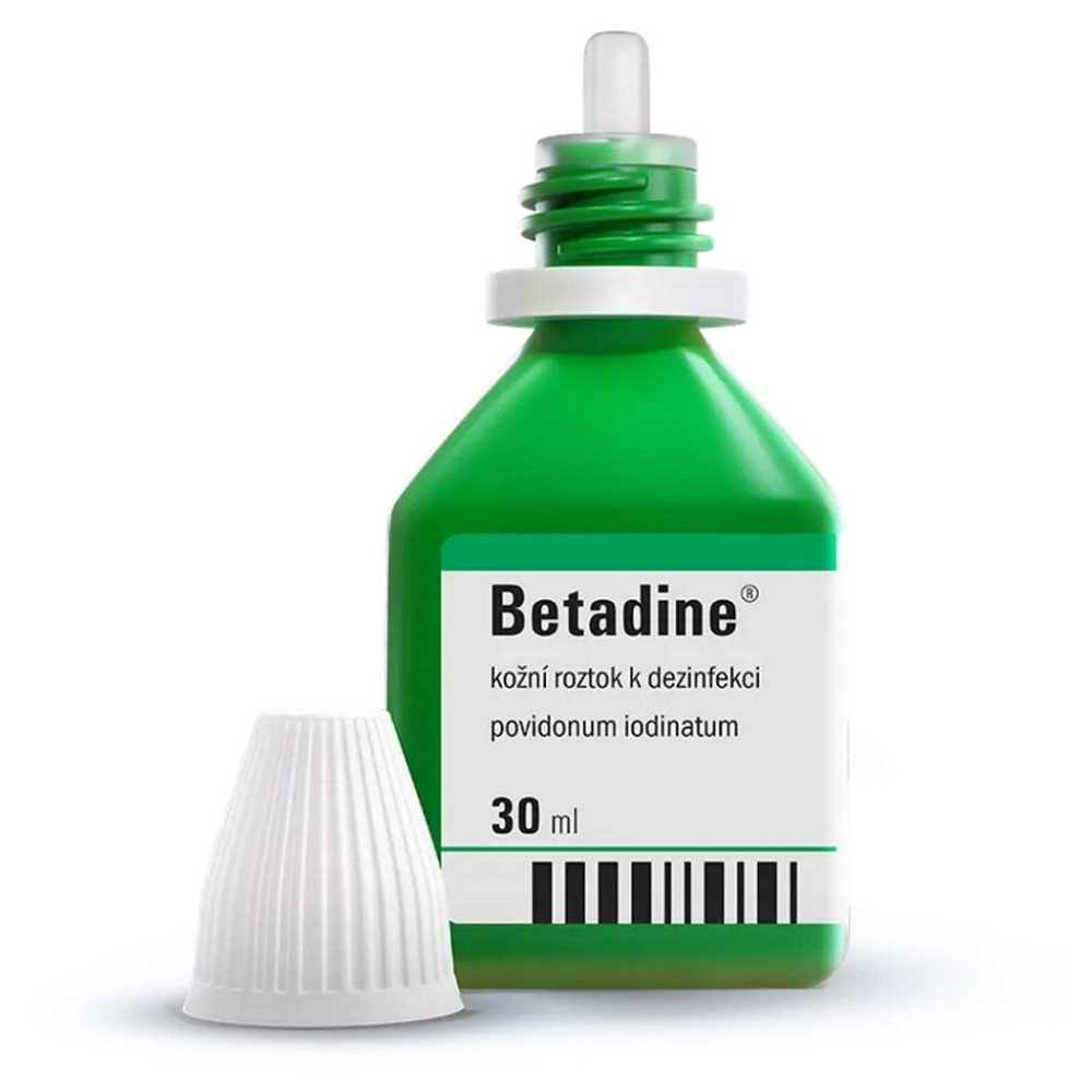 BETADINE solution 30ml,BETADINE kožní roztok 30 ml