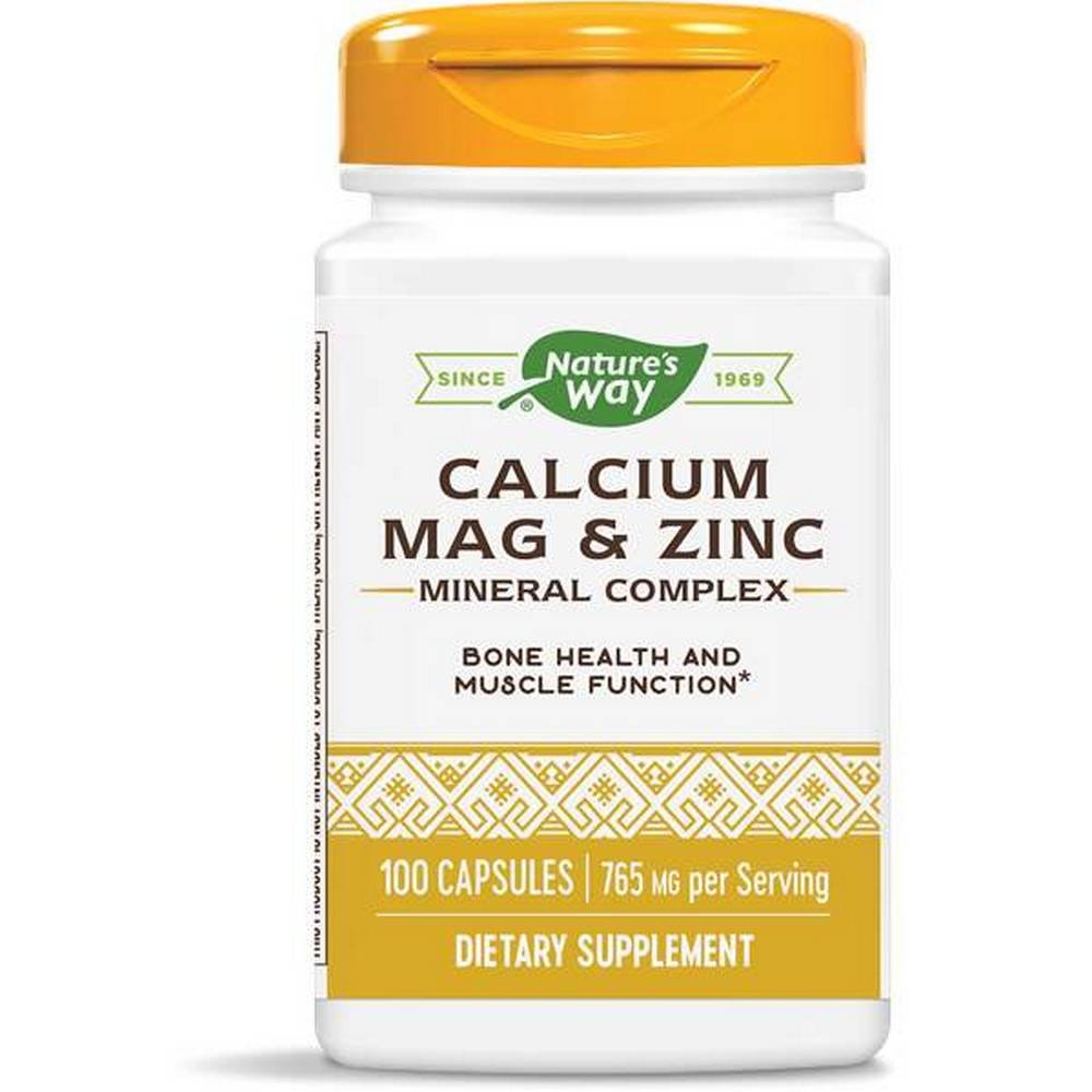 Calcium, magnesium and zinc, 100, Калций, магнезий и цинк, 100