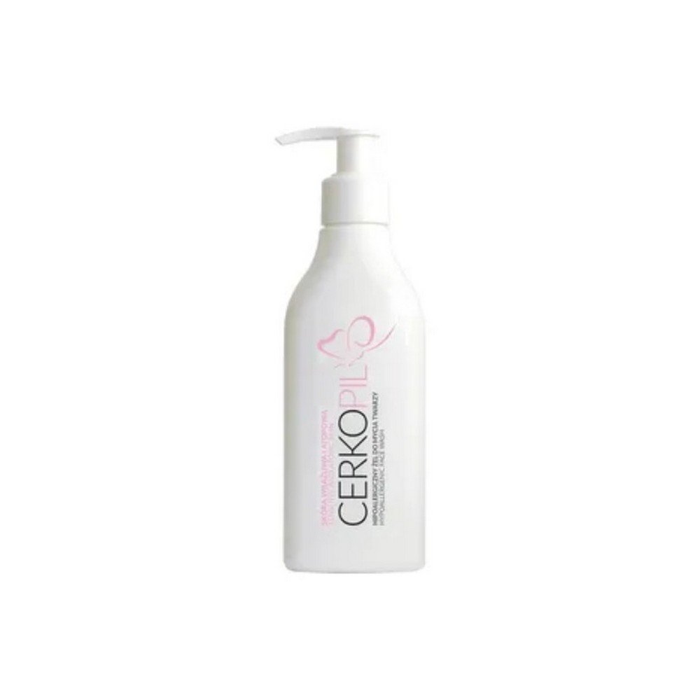 Cerkopil hypoallergenic face wash gel 200ml