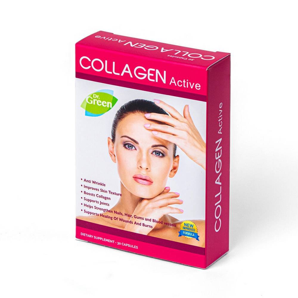 Collagen active 500mg, 30, Колаген актив 500мг