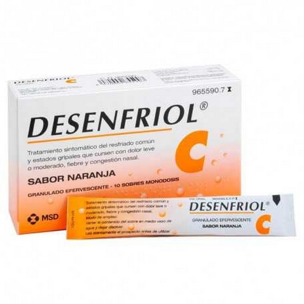 Desenfriol C Effervescent 10 Envelopes