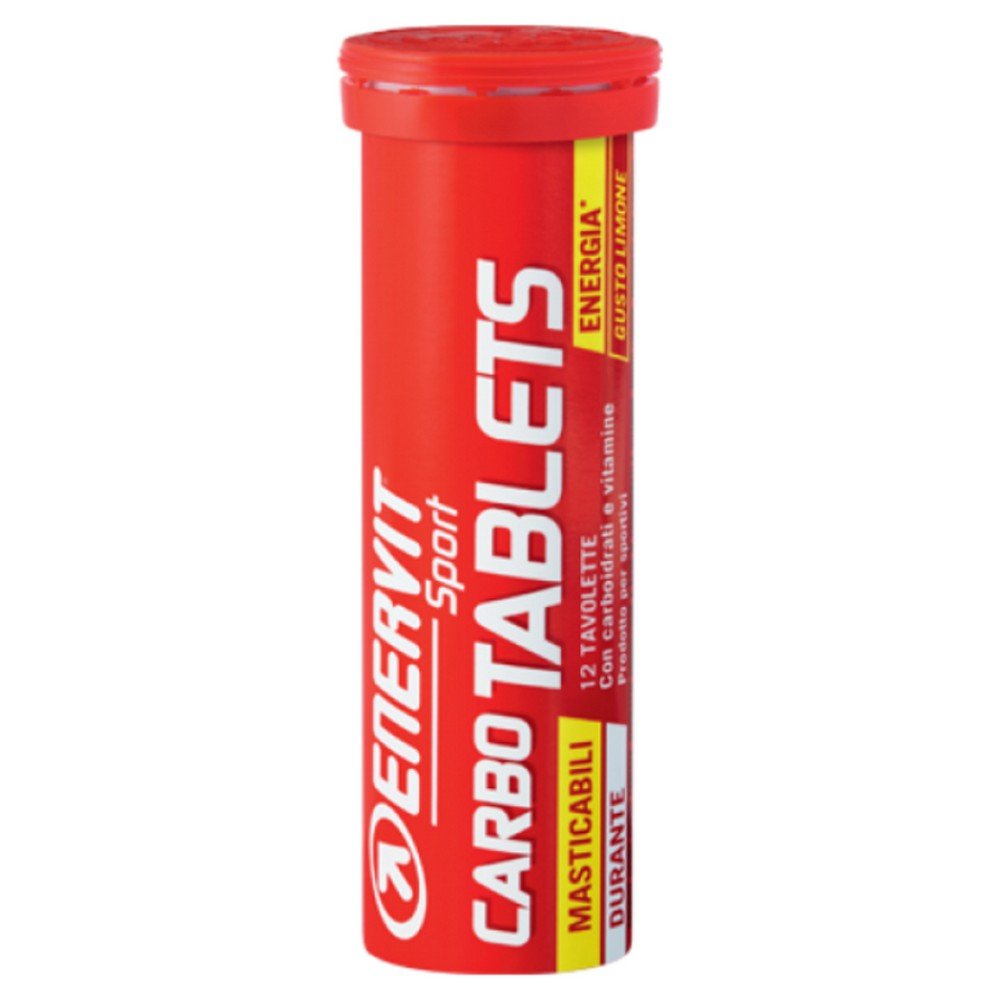 ENERVIT Carbo tablets energy tablets lemon 12 tablets
