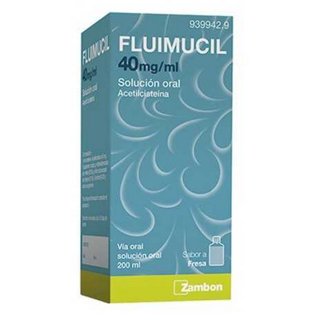 Fluimucil 40 MG/ML Oral Solution 200 ML