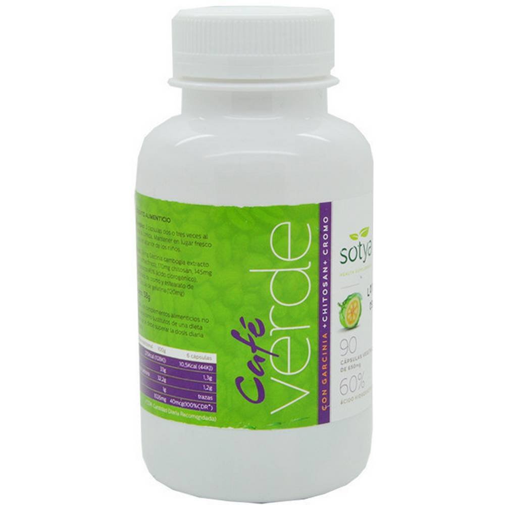 Green coffee with garcinia, chitosan and chrome (90 caps)