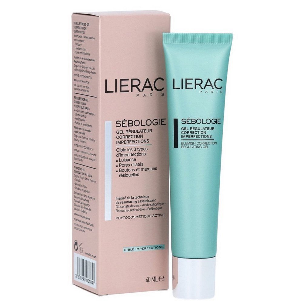 LIERAC SEBOLOGIE Regulating gel correcting imperfections 40ml