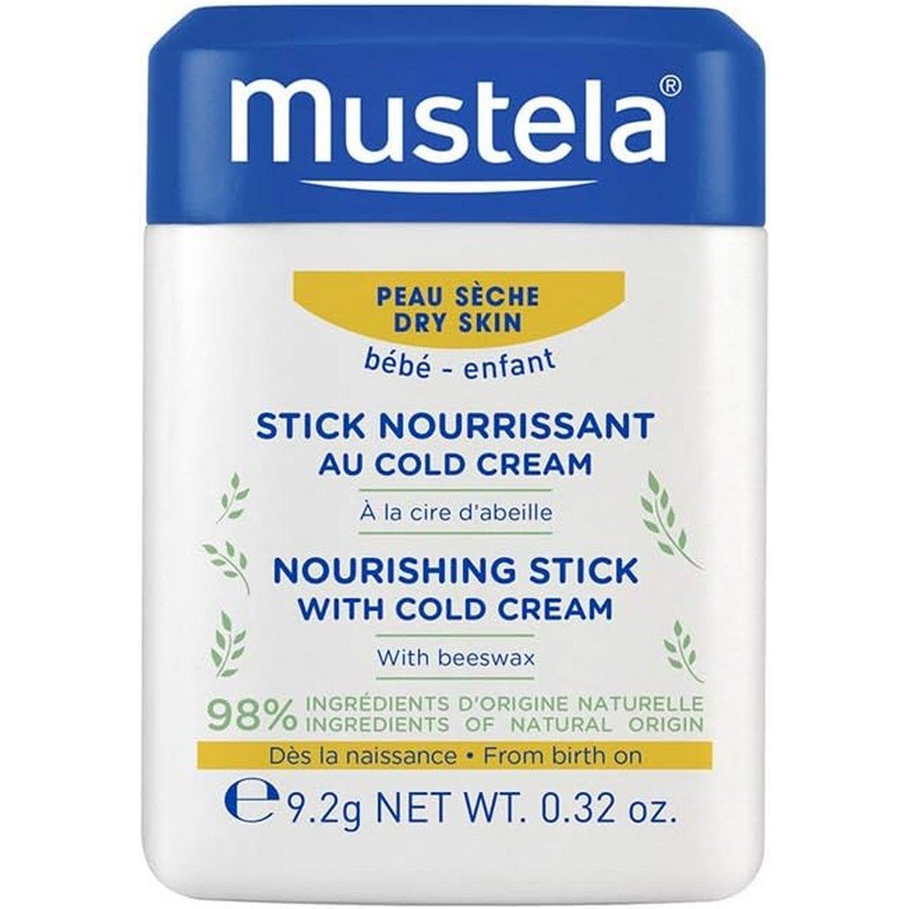 Mustela - Cold Cream Care Stick - 10 grams,Mustela - Kij pielęgnacyjny z zimną kremem - 10 gramów  Mustela