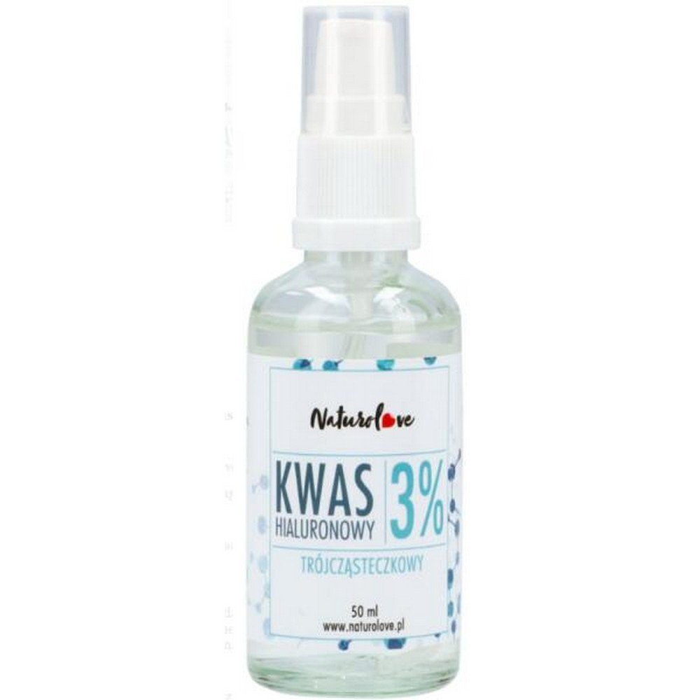 Naturolove, Hyaluronic acid 3% 50 ml,Kwas hialuronowy 3% 50 ml