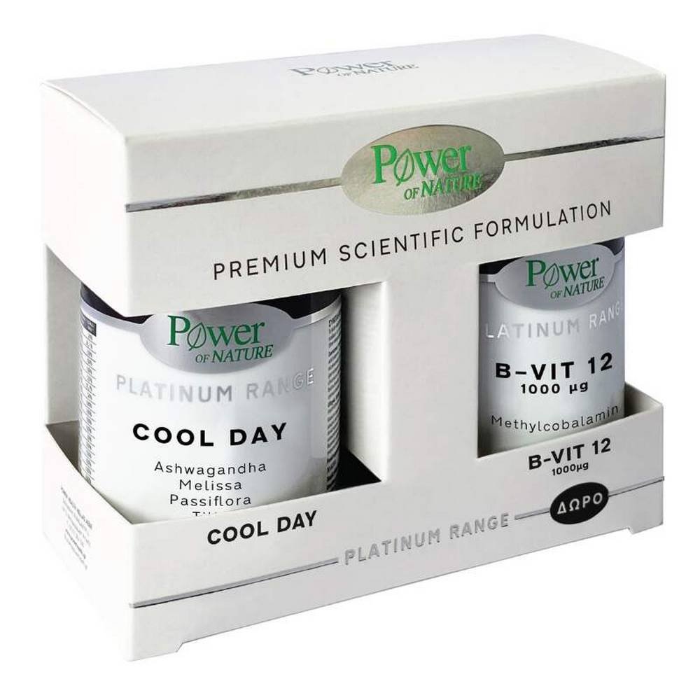 Platinum Coolday, 30 + vitamin B 12, 20, Платинум Coolday, 30 + витамин В 12, 20