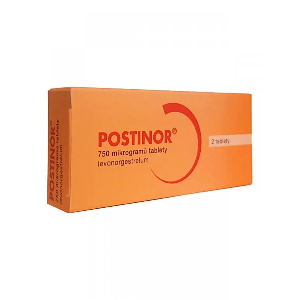 Postinor 0.75 mg 2 tablets,Postinor 0.75 mg 2 Tabletten