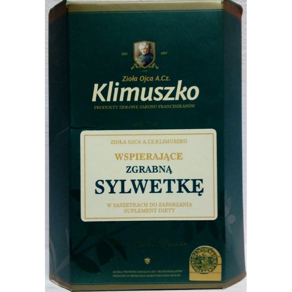 Products Benedictine Herbs by Father Klimuszko supporting a slim figure 30 sachets of 1.5 g