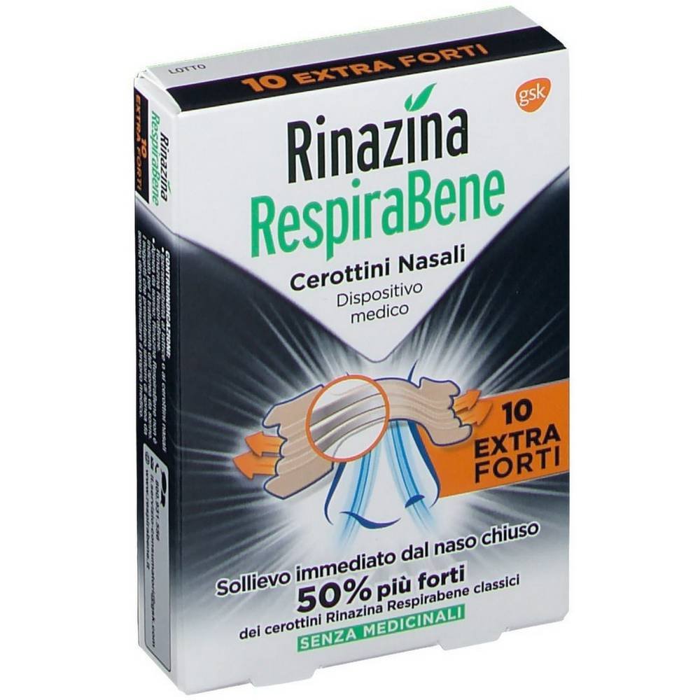 Rinazine - RespiraBene Extra Forti (10 patches)