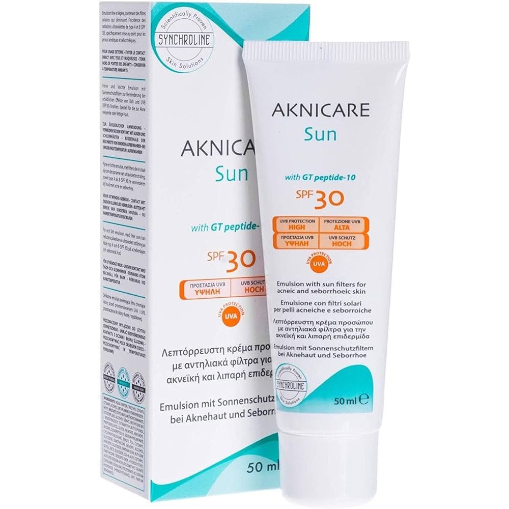 Synchroline Aknicare Sun SPF30 Anti-acne cream with filter 50ml