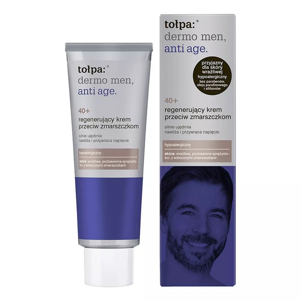 Tołpa Dermo Men 40+ Regenerating Anti-Wrinkle Cream 40ml