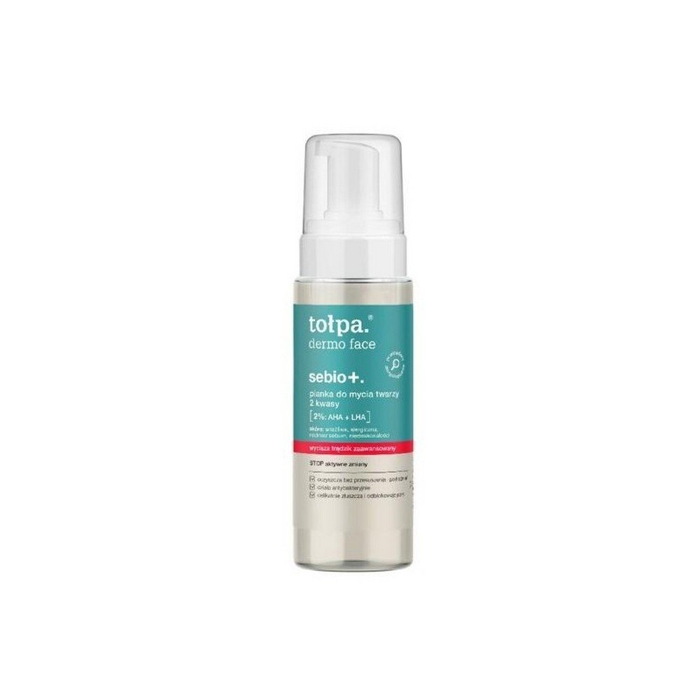 Tołpa Sebio+ Facial Cleansing Foam 2 Acids 150Ml