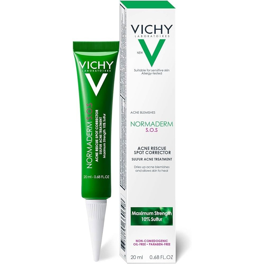 Vichy Normaderm S.O.S local acne treatment with sulfur 20 ml