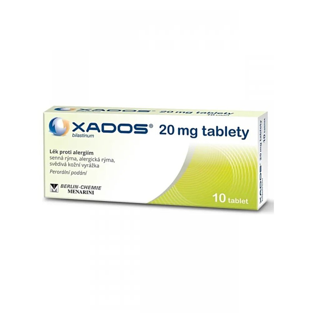 Xados 20 mg bilastine 10 tablets,Xados 20 mg Bilastin 10 Tabletten