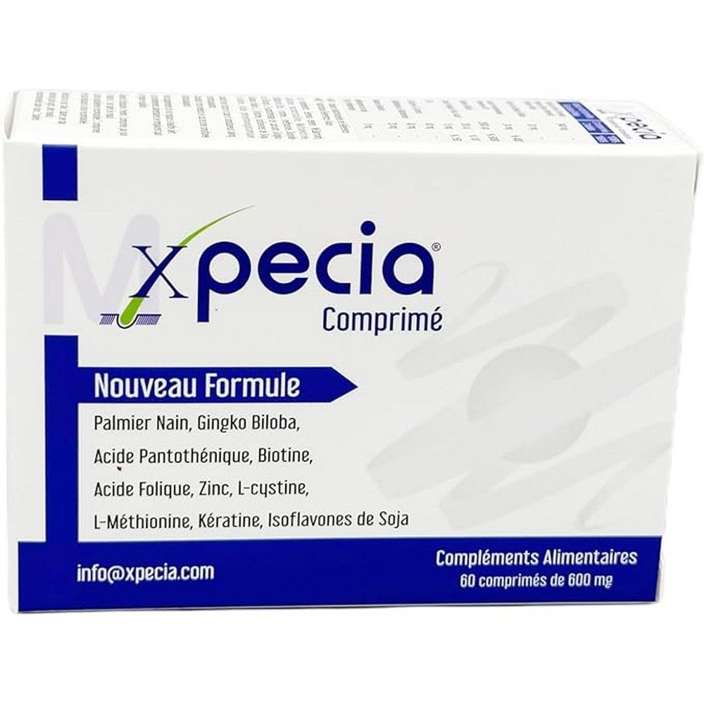 Xpecia DHT Blocker with biotin and saw palmetto extract 60 pieces,Xpecia DHT Blocker z biotyną i ekstraktem z palmy sabałowej 60 sztuk Xpecia
