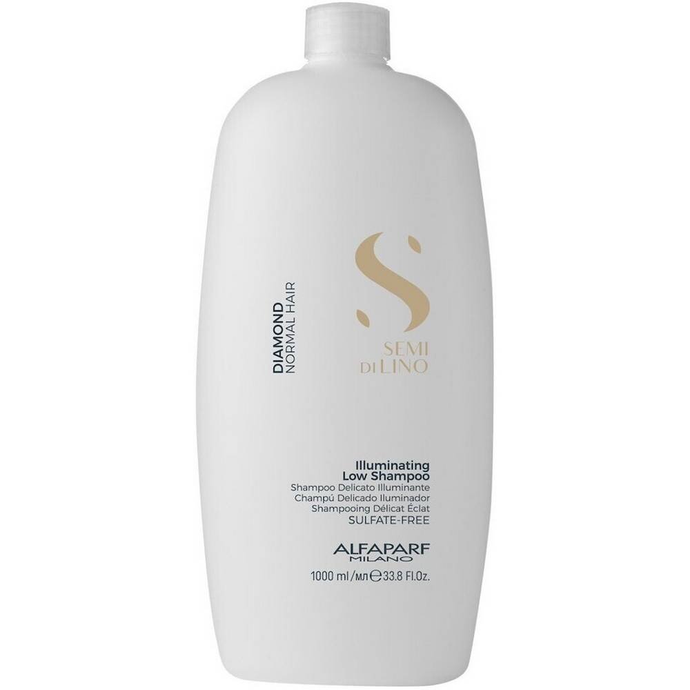Alfaparf , Semi Di Lino Diamond Illuminating Low(1000 ml) , Semi Di Lino Diamond Illuminating Low Shampoo (1000 ml)