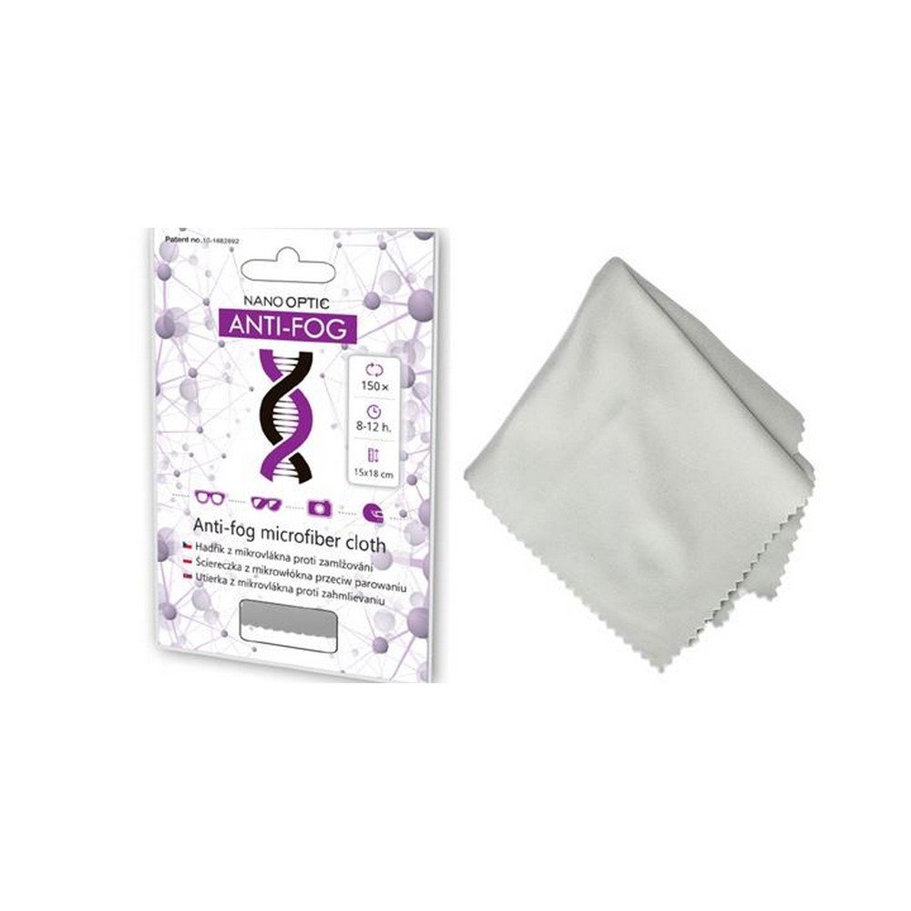 Anti-fog,Anti-fog Nano optic - micro-wipe against fogging,Anti-fog Nano optic - mikroutěrka proti zamlžování