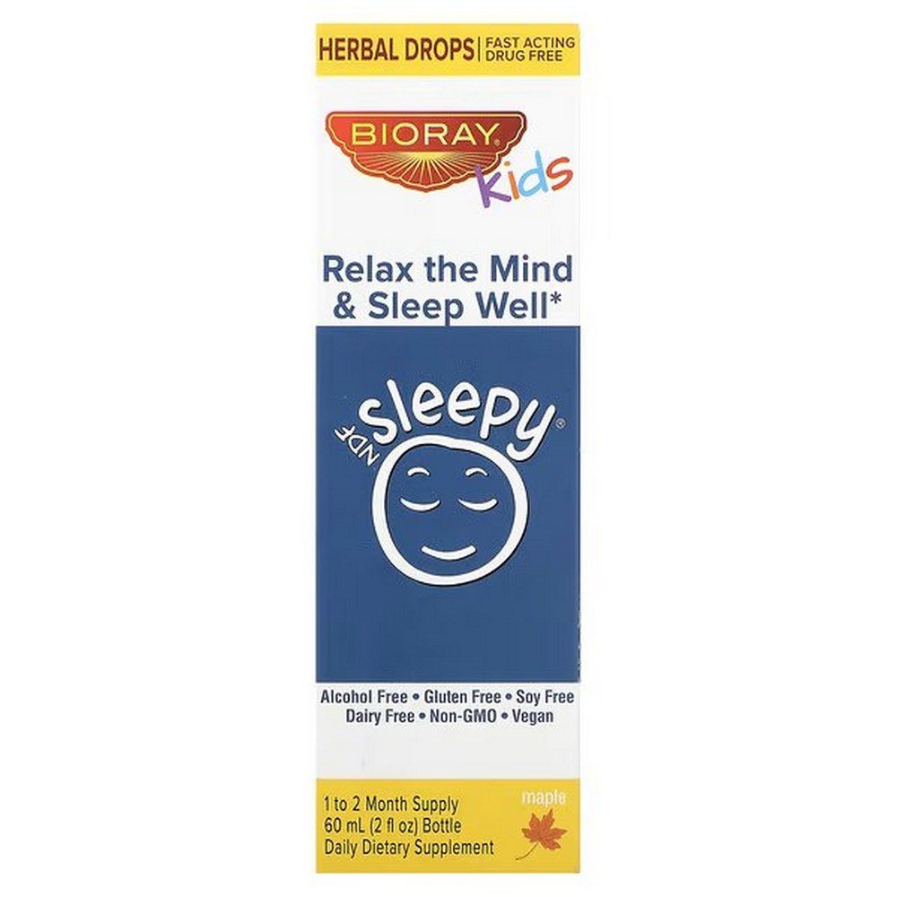 Bioray, Kids, NDF Sleepy, Maple, 2 fl oz (60 ml),Bioray, Kinder, NDF Sleepy, Ahorn, 2 fl oz (60 ml)